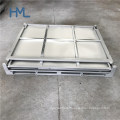 Heavy Duty Warehouse Materials Handling Transport Foldable Steel Box Pallet